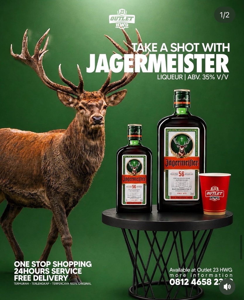Jägermeister promo at Outlet 23